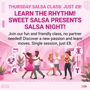 flyer thurdsday night salsa class