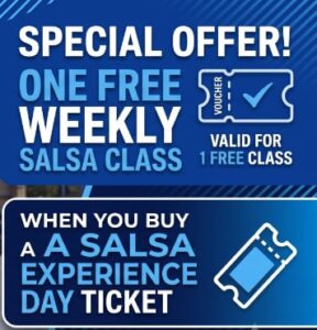 special offer for salsa experience day